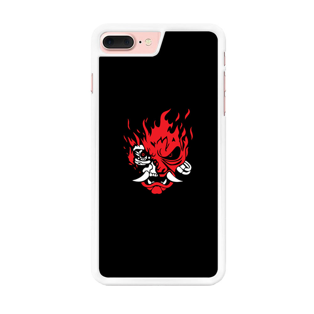 Cyberpunk Logo Black iPhone 8 Plus Case