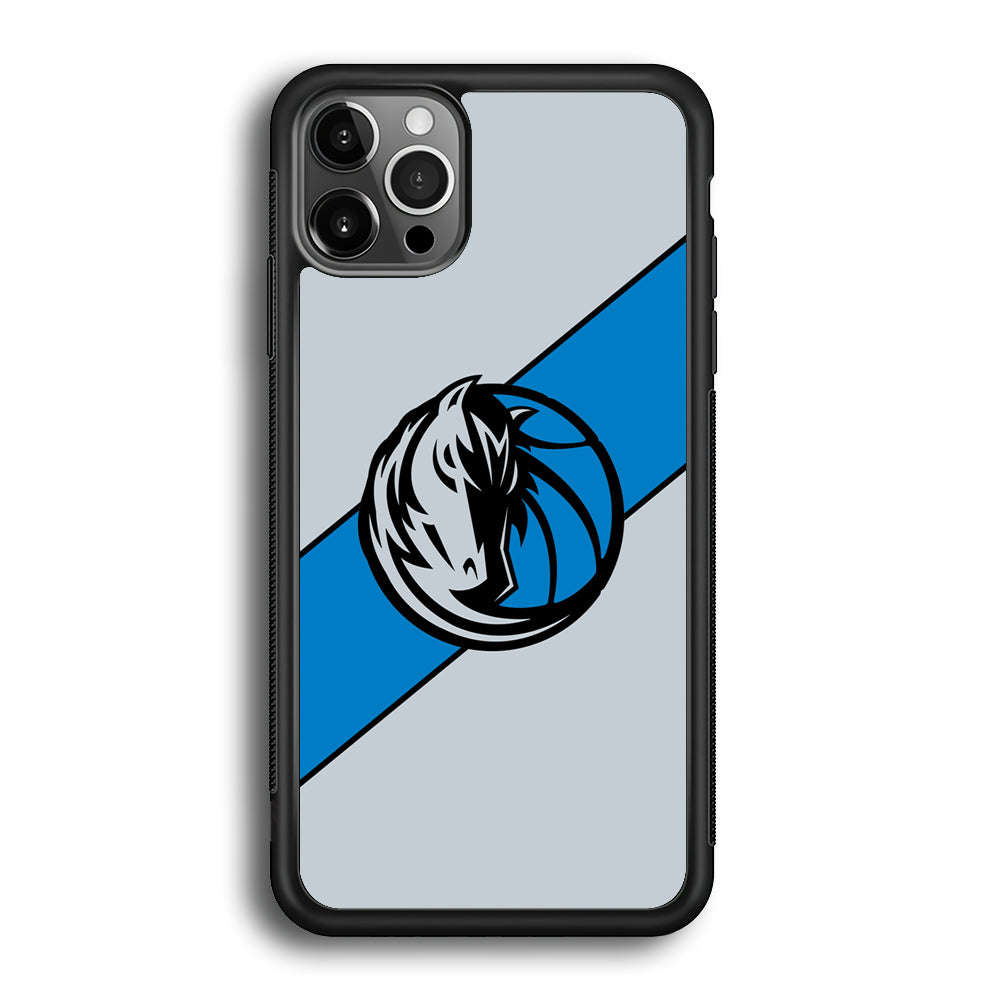 Dallas Mavericks Stripe Blue iPhone 12 Pro Case