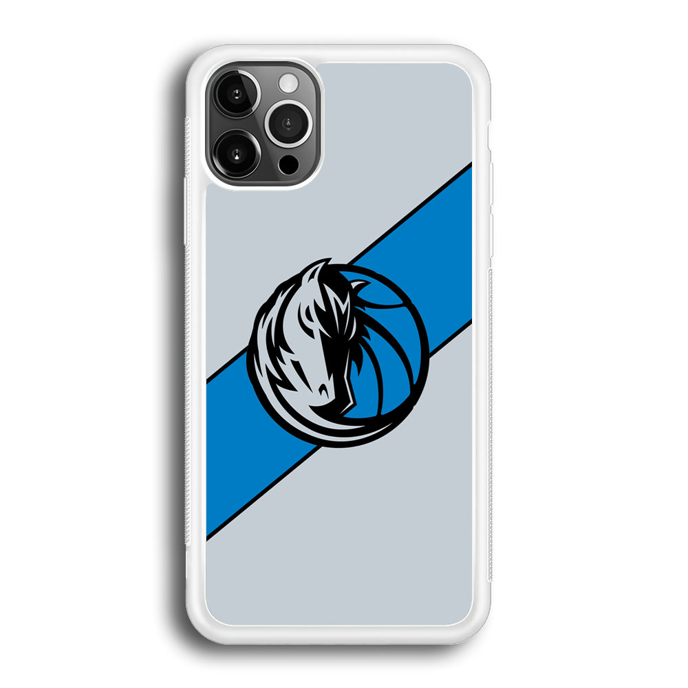 Dallas Mavericks Stripe Blue iPhone 12 Pro Case