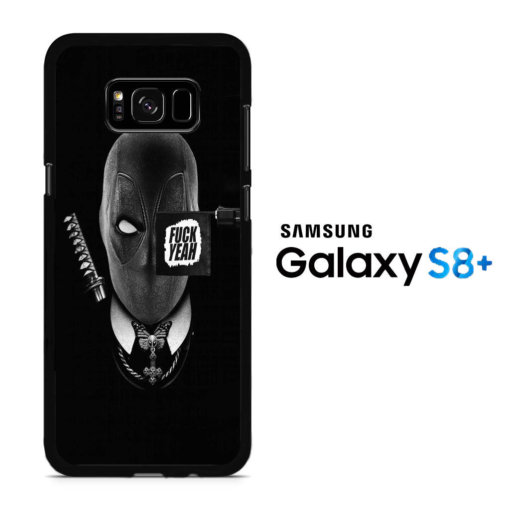 Deadpool Black Matte Samsung Galaxy S8 Plus Case