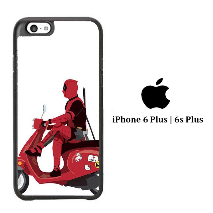 Deadpool Scooter iPhone 6 Plus | 6s Plus Case