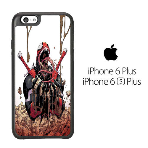 Deadpool Venom Eat Sereal iPhone 6 Plus | 6s Plus Case