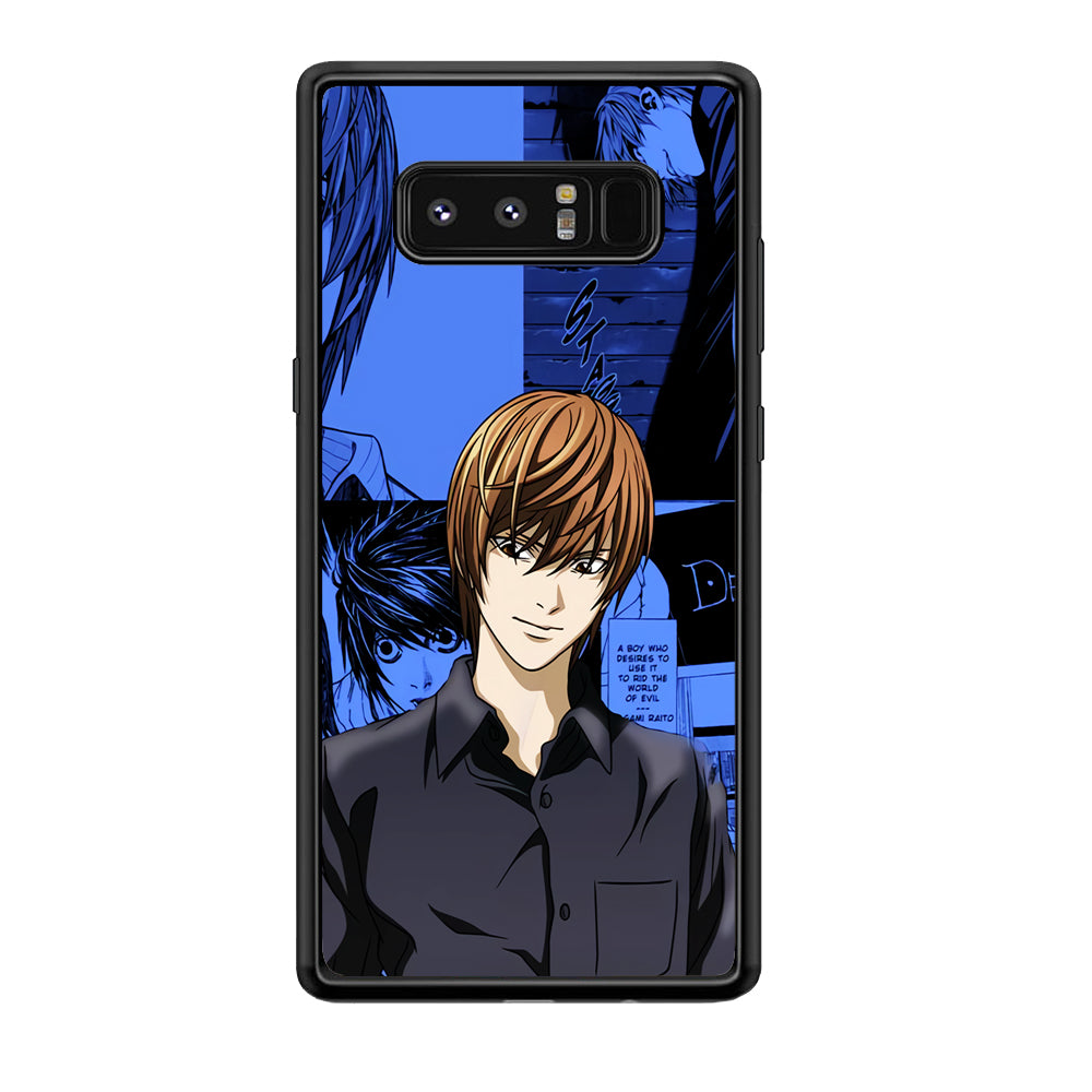 Death Note Light Yagami Comic Samsung Galaxy Note 8 Case