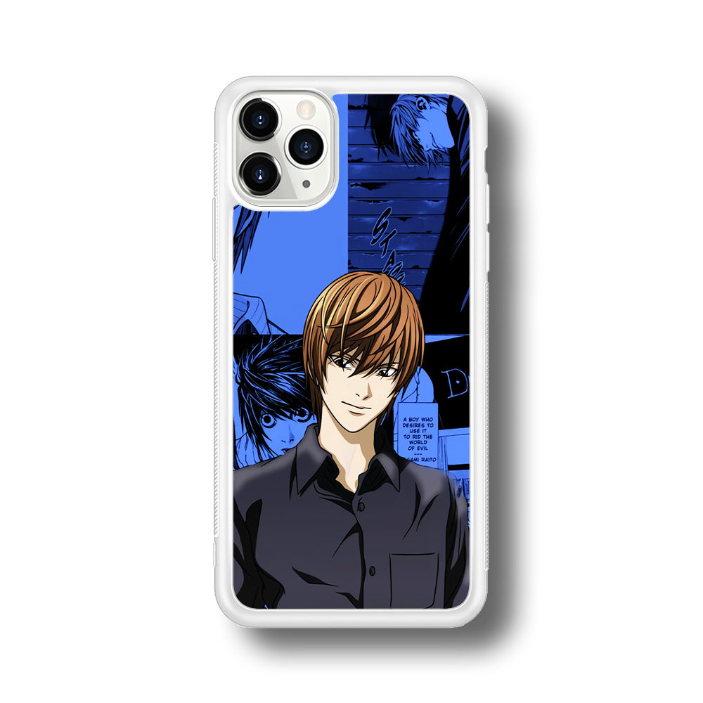 Death Note Light Yagami Comic iPhone 11 Pro Case