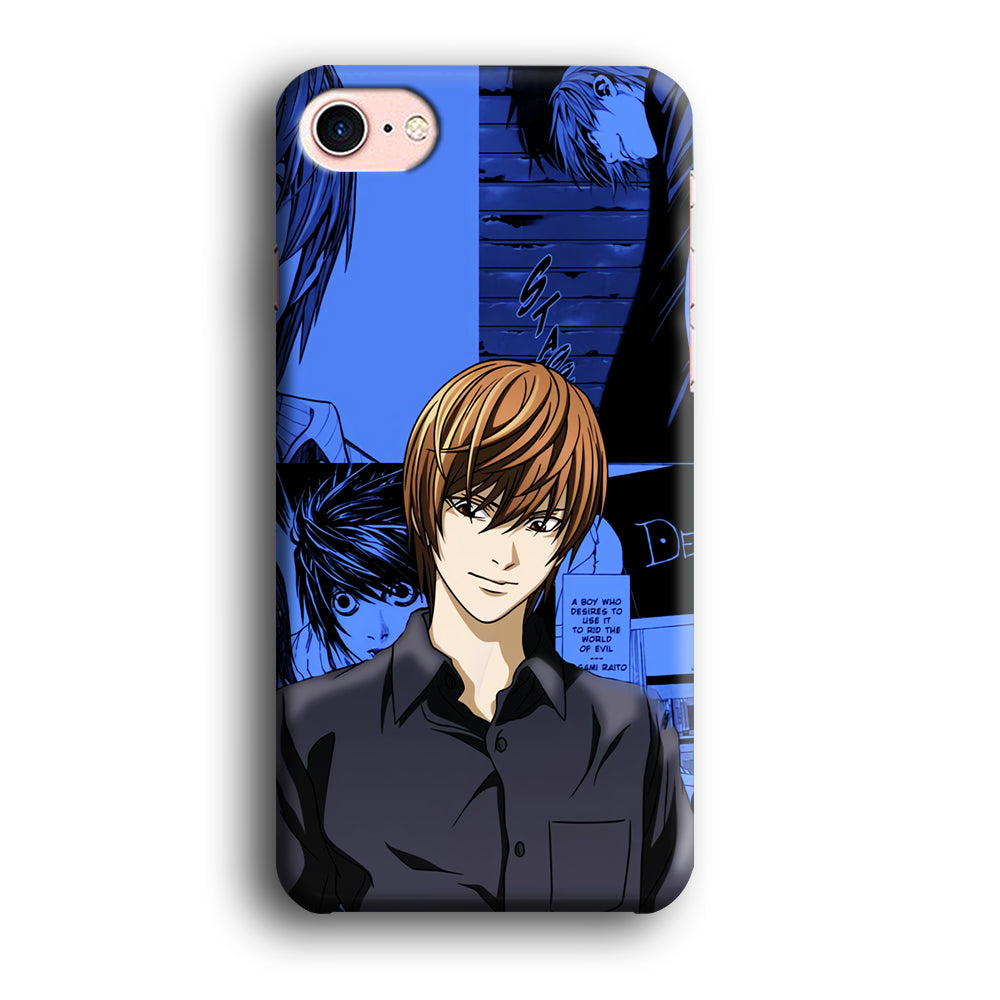 Death Note Light Yagami Comic iPhone 7 Case