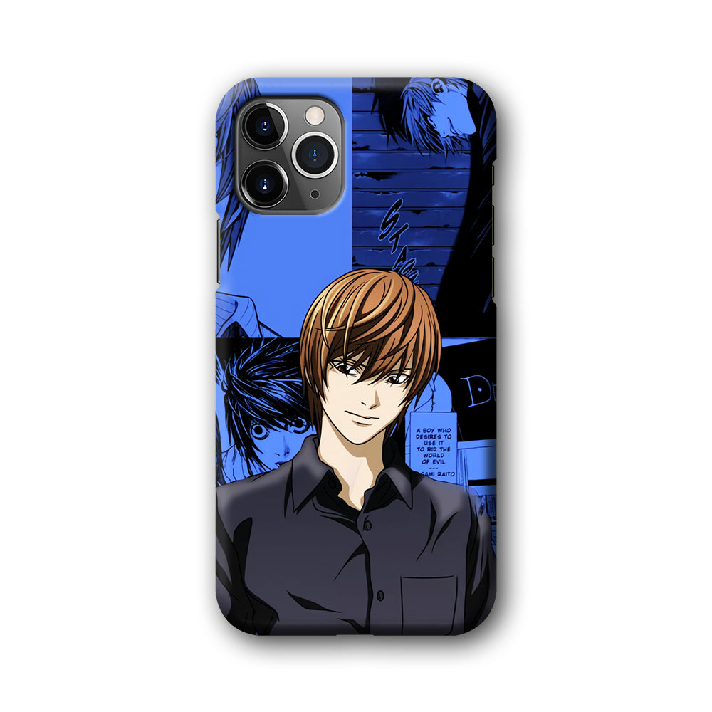 Death Note Light Yagami Comic iPhone 11 Pro Case