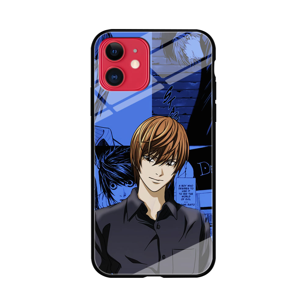 Death Note Light Yagami Comic iPhone 11 Case