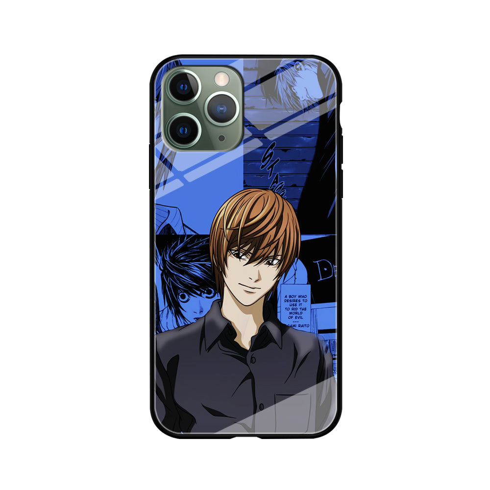 Death Note Light Yagami Comic iPhone 11 Pro Max Case
