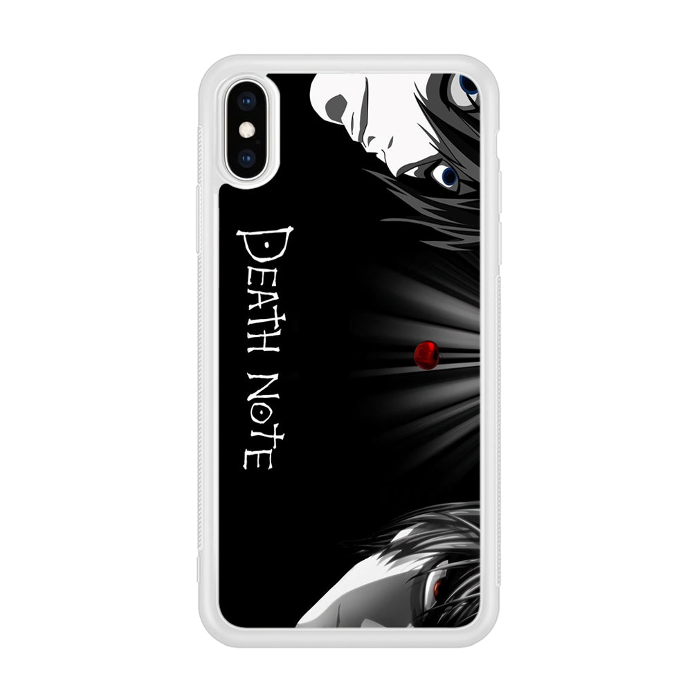 Death Note Light and Lawliet iPhone XS Case