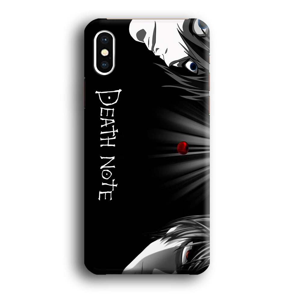 Death Note Light and Lawliet iPhone XS Case