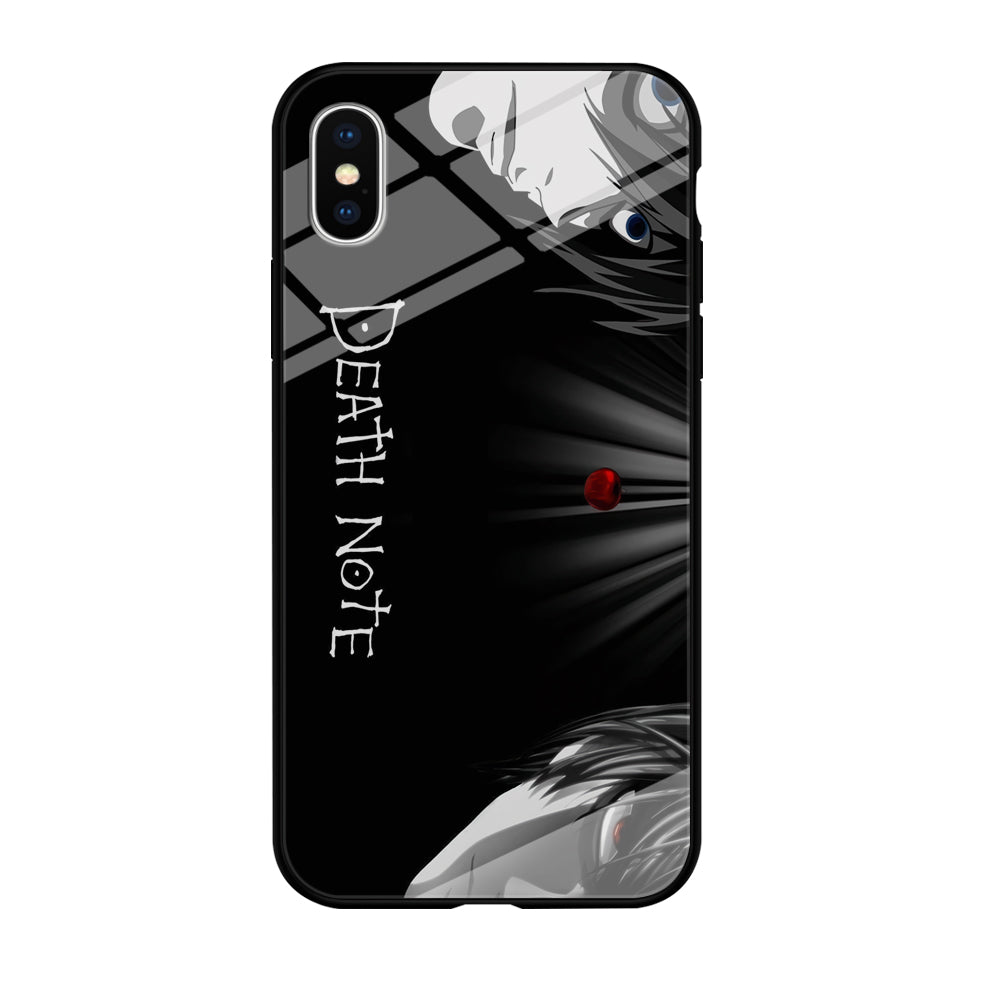 Death Note Light and Lawliet iPhone XS Case