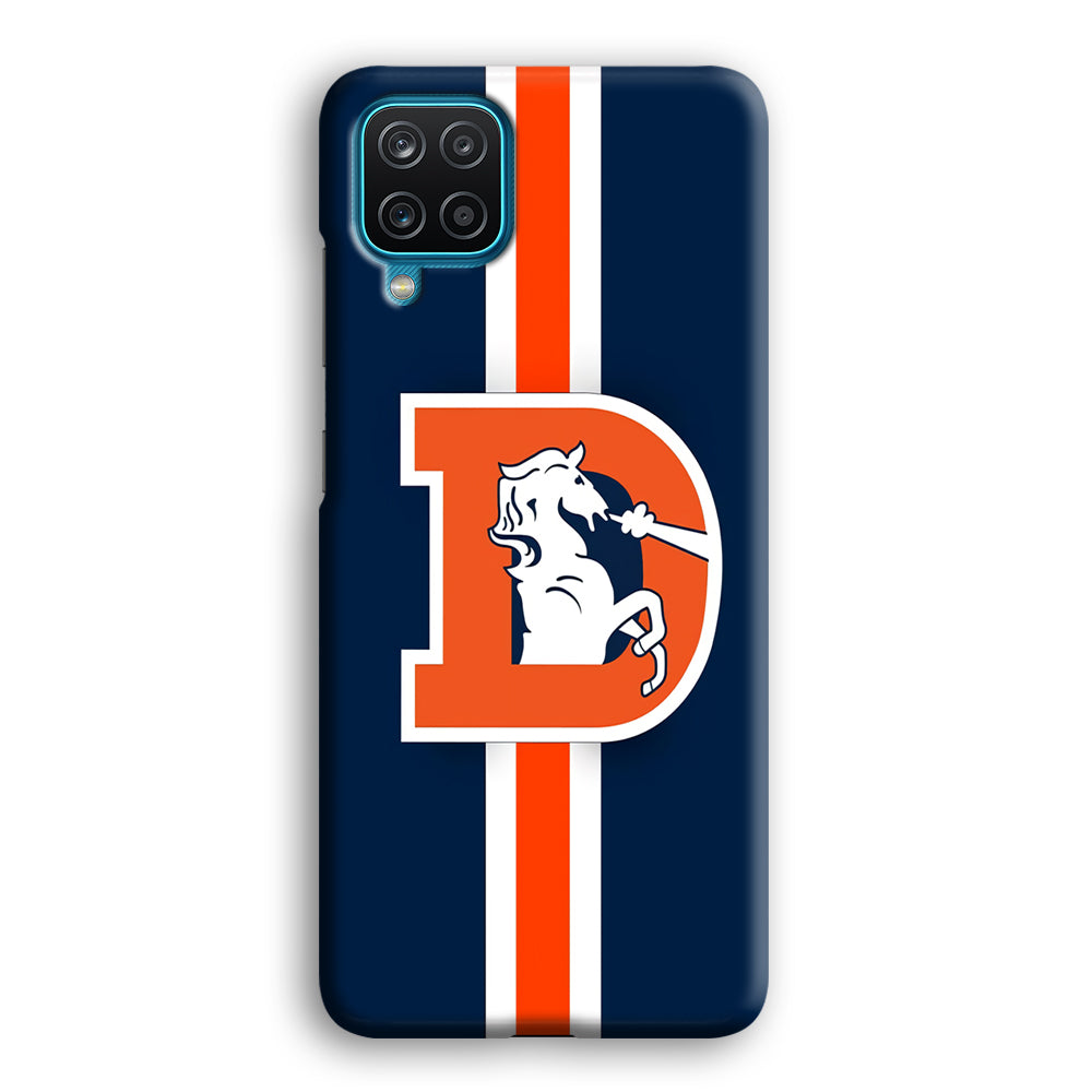 Denver Broncos Stripe Samsung Galaxy A12 Case