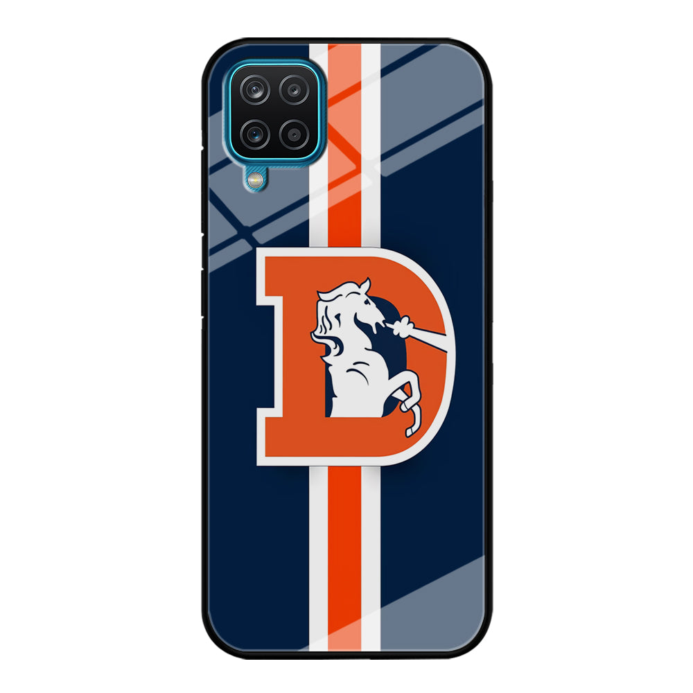 Denver Broncos Stripe Samsung Galaxy A12 Case