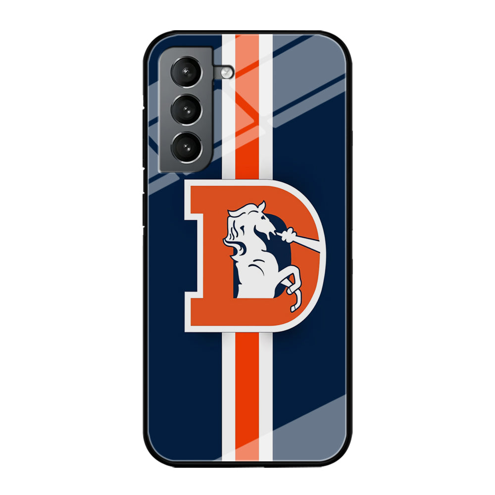 Denver Broncos Stripe Samsung Galaxy S21 Plus Case