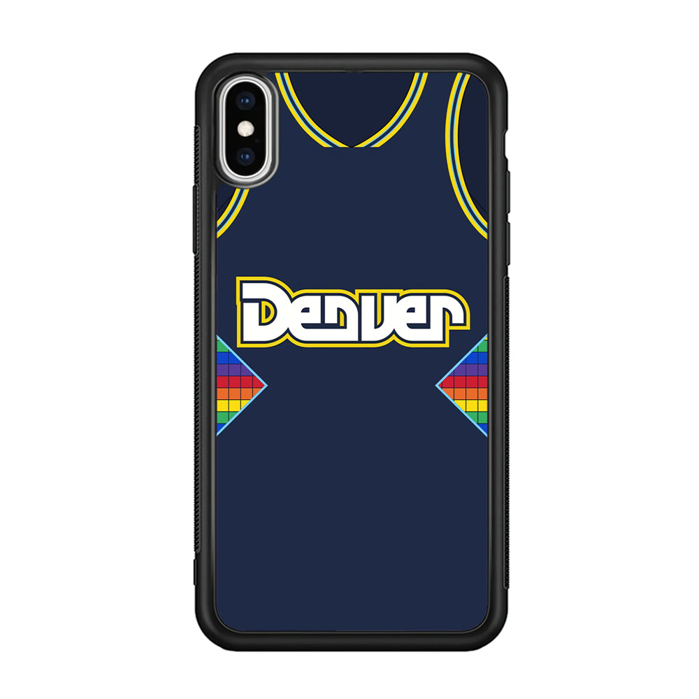 Denver Nuggets Costume iPhone XS Case