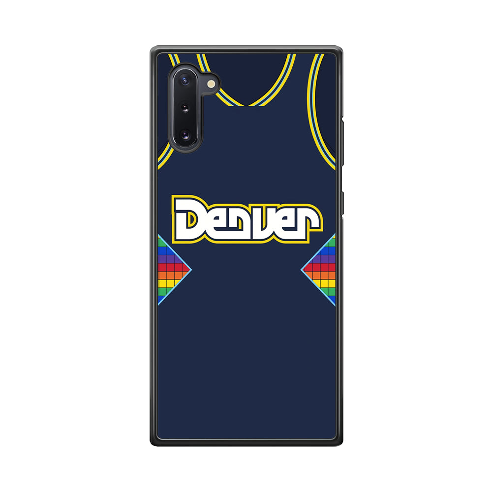 Denver Nuggets Costume Samsung Galaxy Note 10 Case