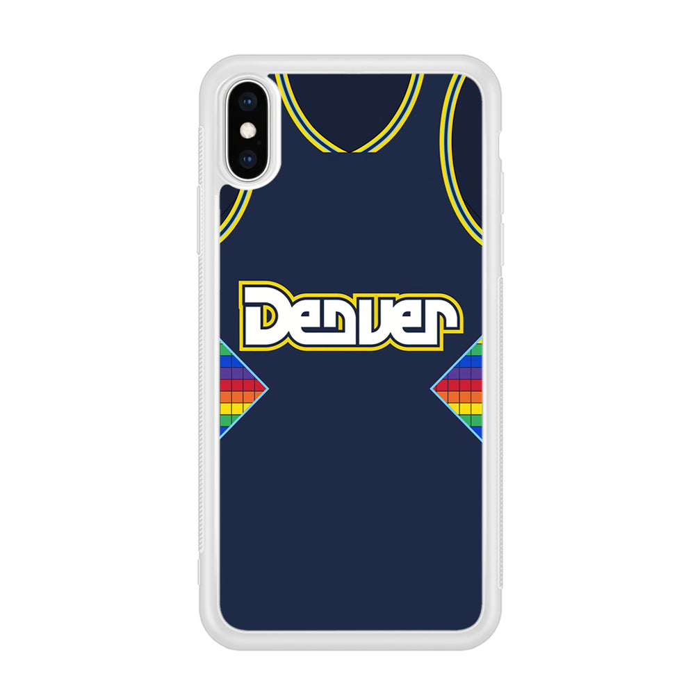Denver Nuggets Costume iPhone XS Case