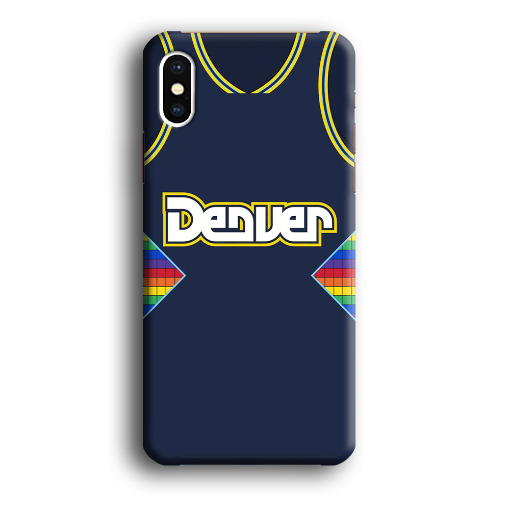 Denver Nuggets Costume iPhone XS Case