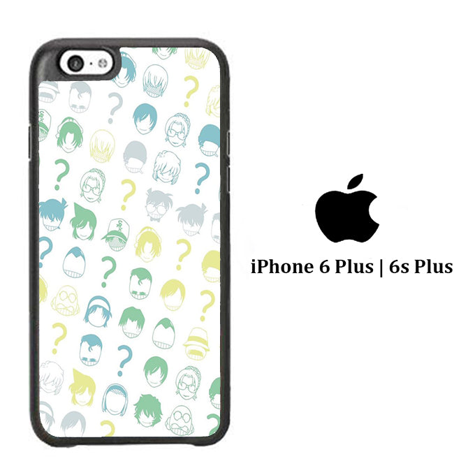 Detective Conan White Doodle iPhone 6 Plus | 6s Plus Case