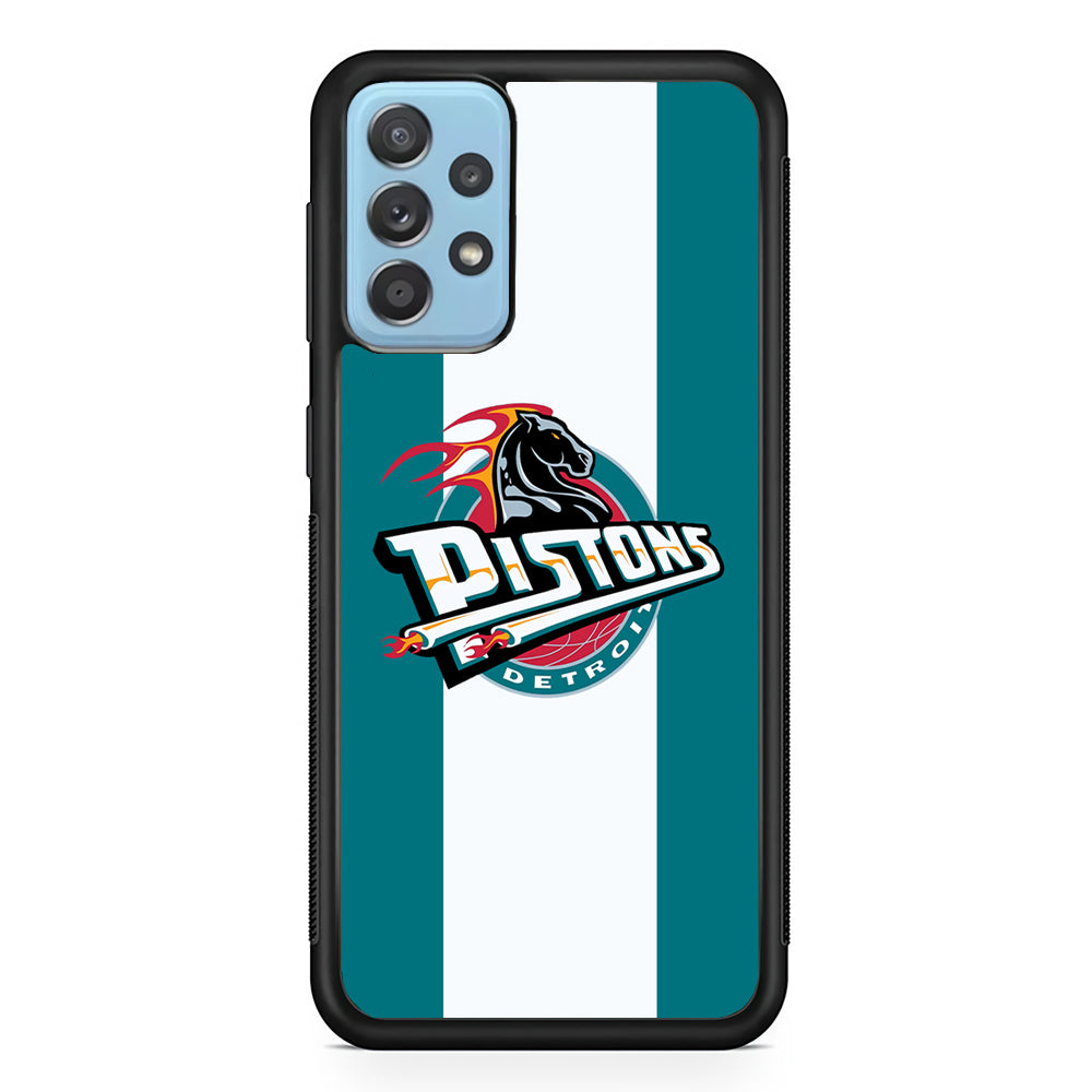 Detroit Pistons NBA Team Samsung Galaxy A52 Case