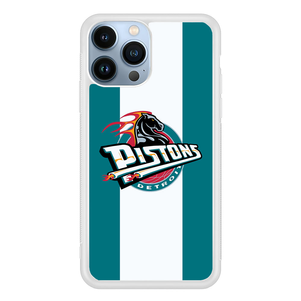 Detroit Pistons NBA Team iPhone 13 Pro Max Case