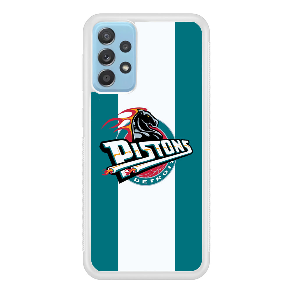 Detroit Pistons NBA Team Samsung Galaxy A52 Case