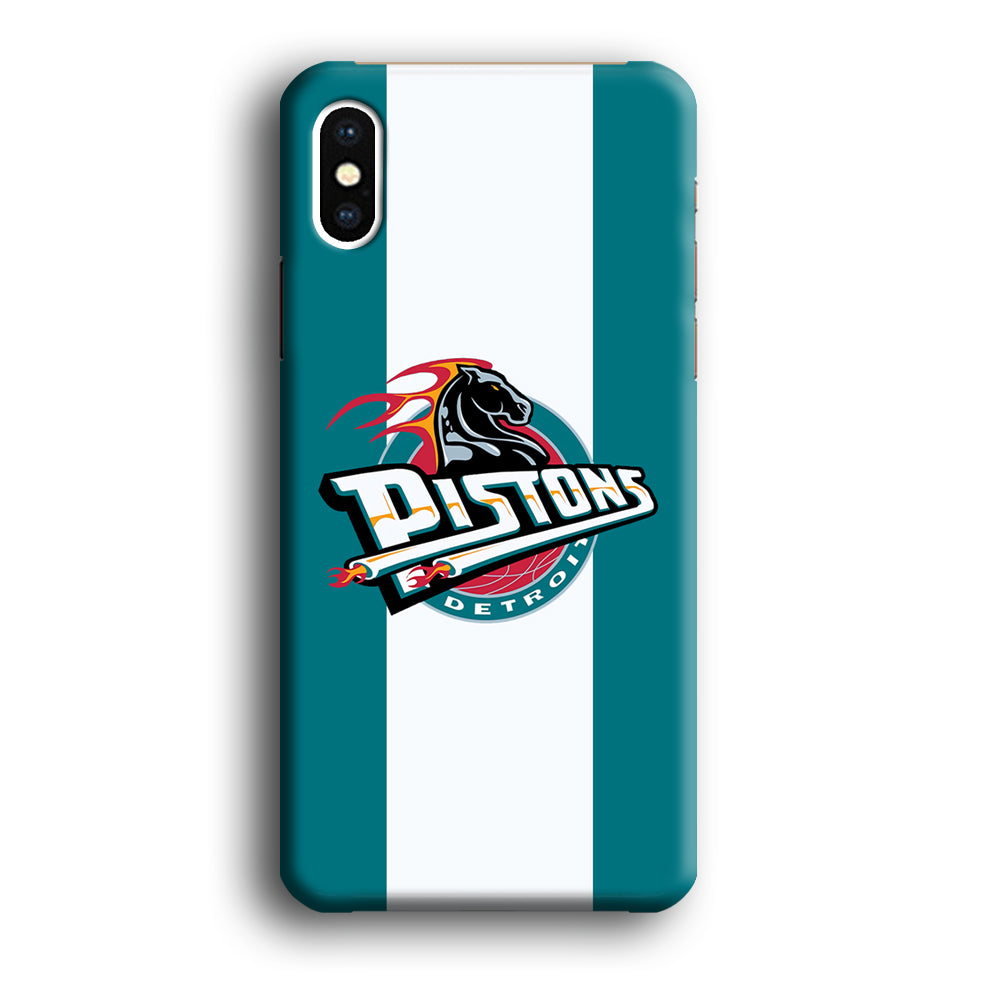 Detroit Pistons NBA Team iPhone XS Case