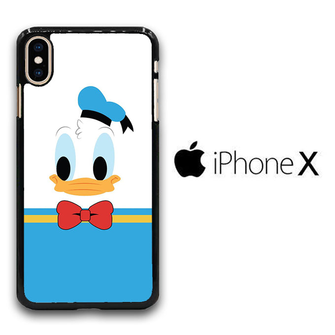 Donald Duck Face with Hat iPhone X Case