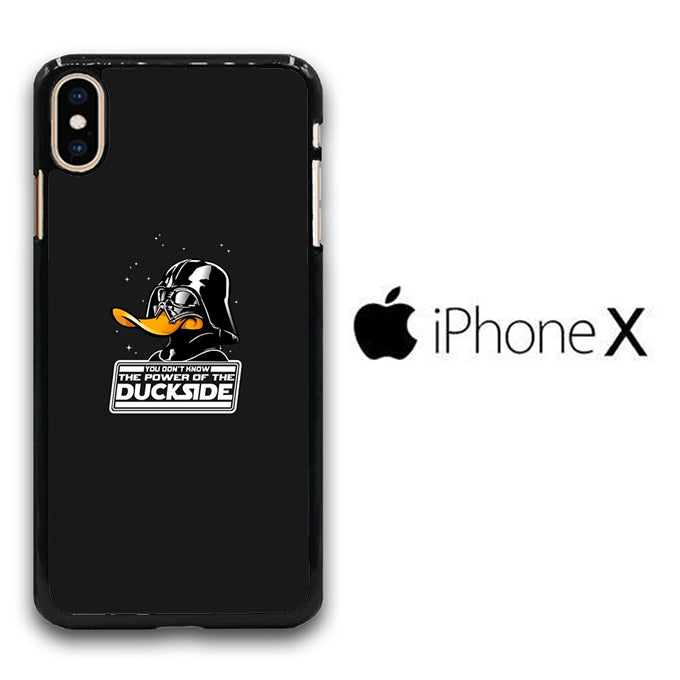 Donald Duck The Dark Side Starwars iPhone X Case