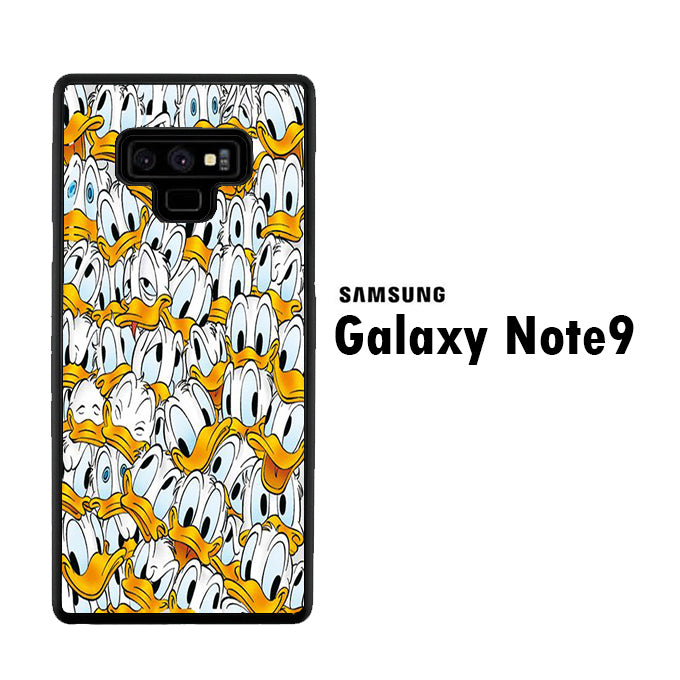 Donald Duck Wallpaper Samsung Galaxy Note 9 Case