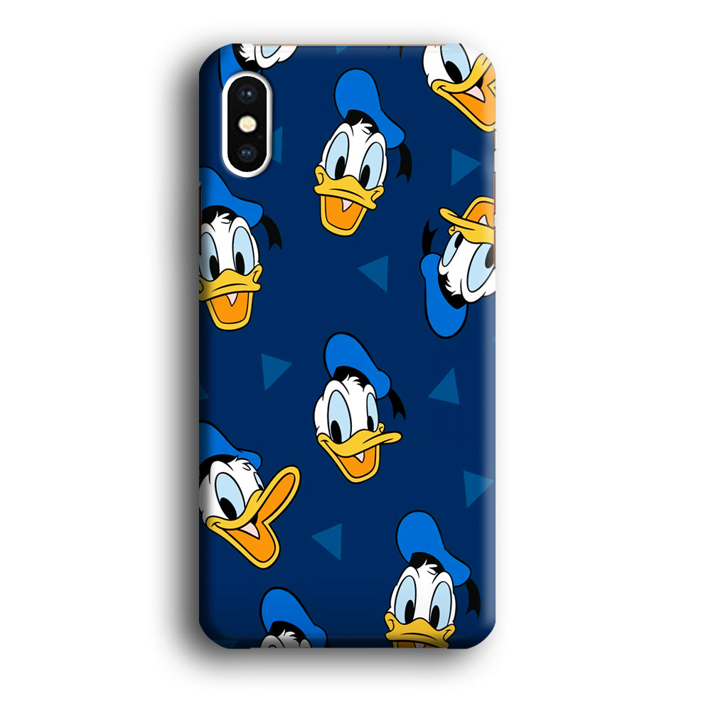 Donalduck Head Doodle iPhone XS Case