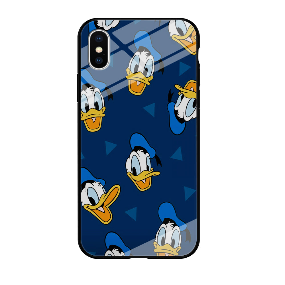 Donalduck Head Doodle iPhone XS Case