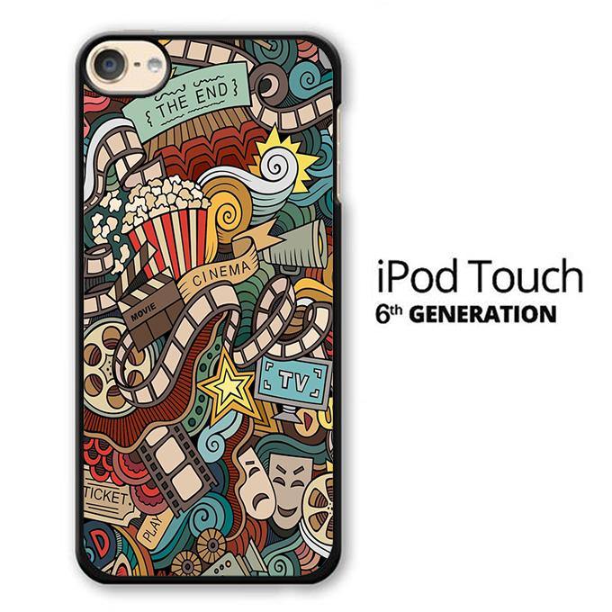 Doodle Moovie iPod Touch 6 Case - Ezzystore