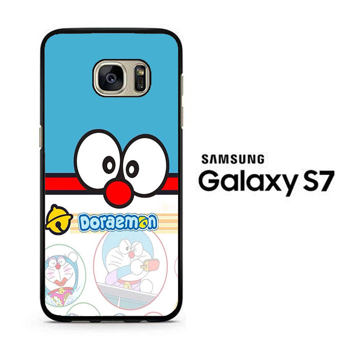 Doraemon Eyes Wallpaper Samsung Galaxy S7 Case