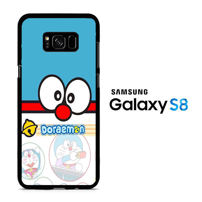 Doraemon Eyes Wallpaper Samsung Galaxy S8 Case