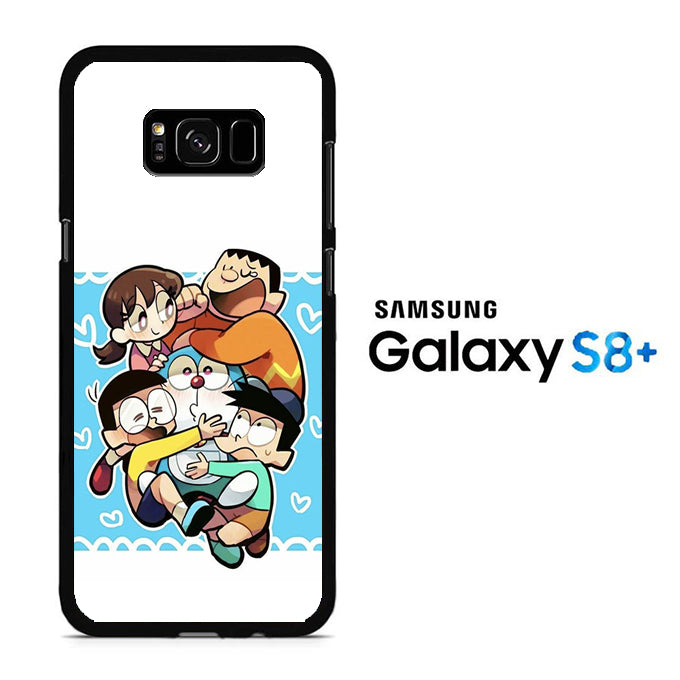 Doraemon Getting Big Hug Samsung Galaxy S8 Plus Case