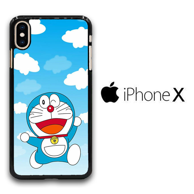Doraemon Without Bamboo Propeller iPhone X Case