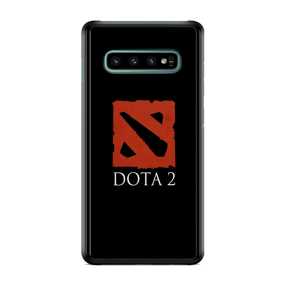 Dota Simple Logo Samsung Galaxy S10 Case