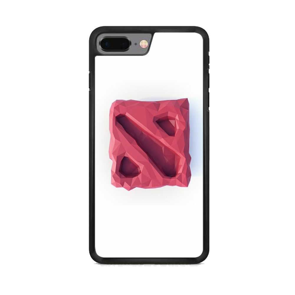 Dota White Emblem iPhone 8 Plus Case