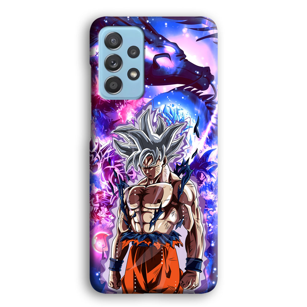 Dragon Ball Z Saiyan Determination Samsung Galaxy A52 Case