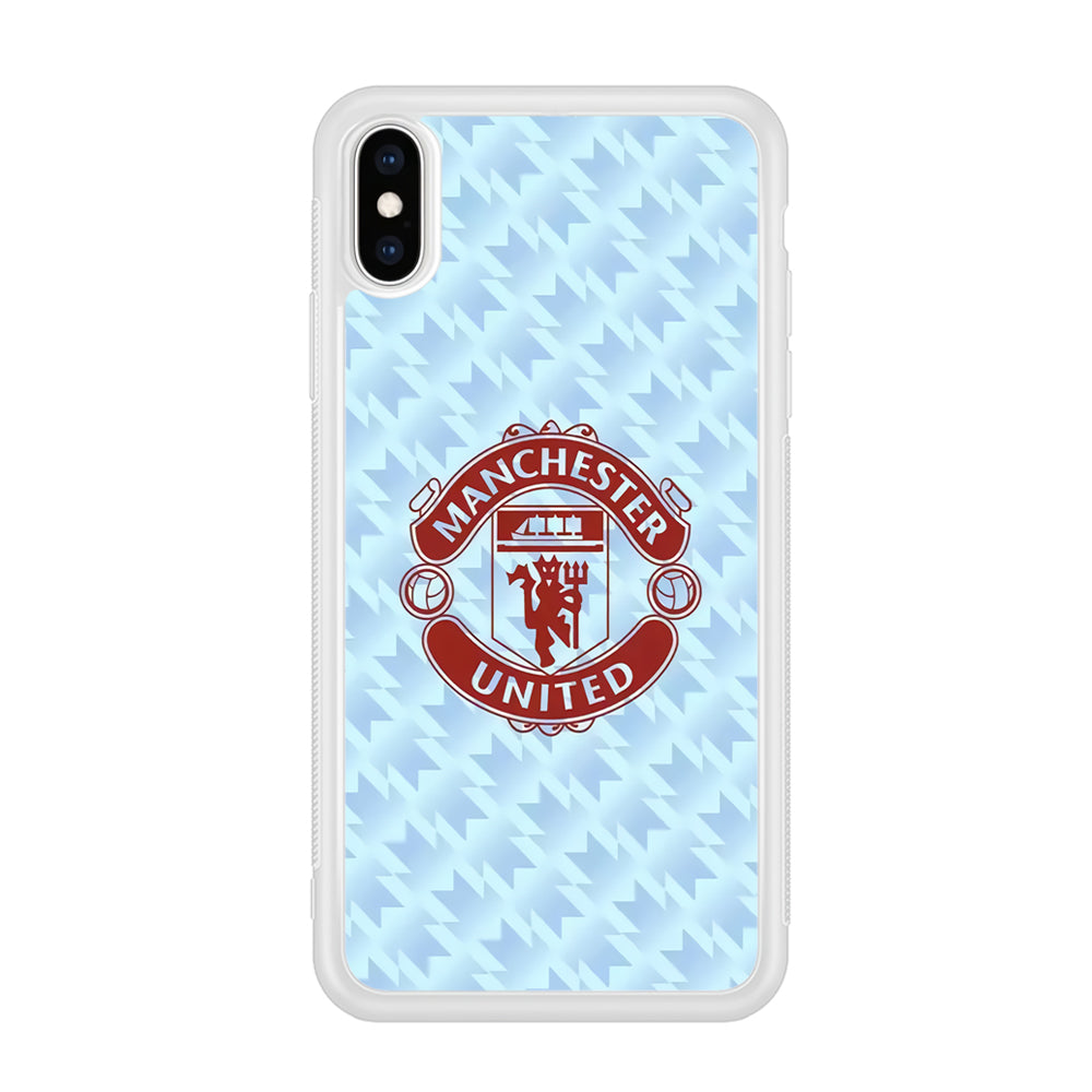 EPL Manchester United Pattern of Jersey iPhone XS Case