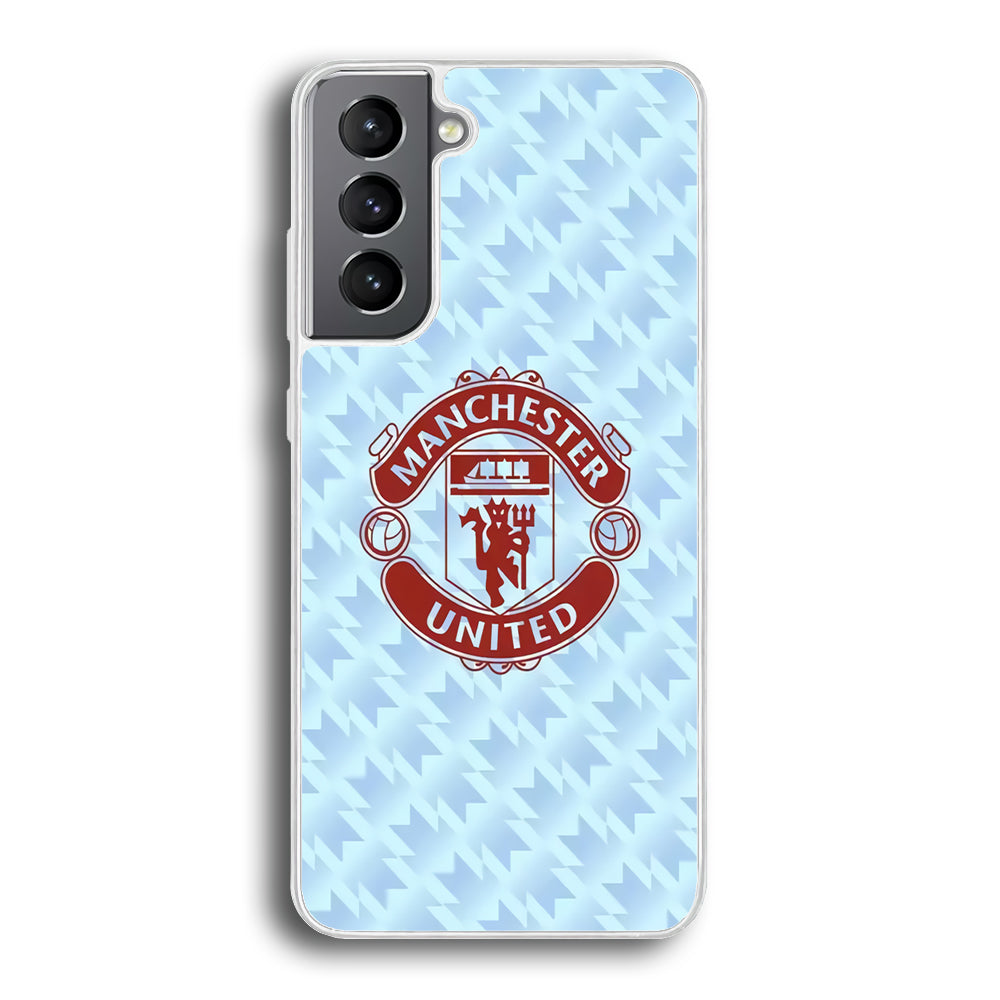 EPL Manchester United Pattern of Jersey Samsung Galaxy S21 Plus Case