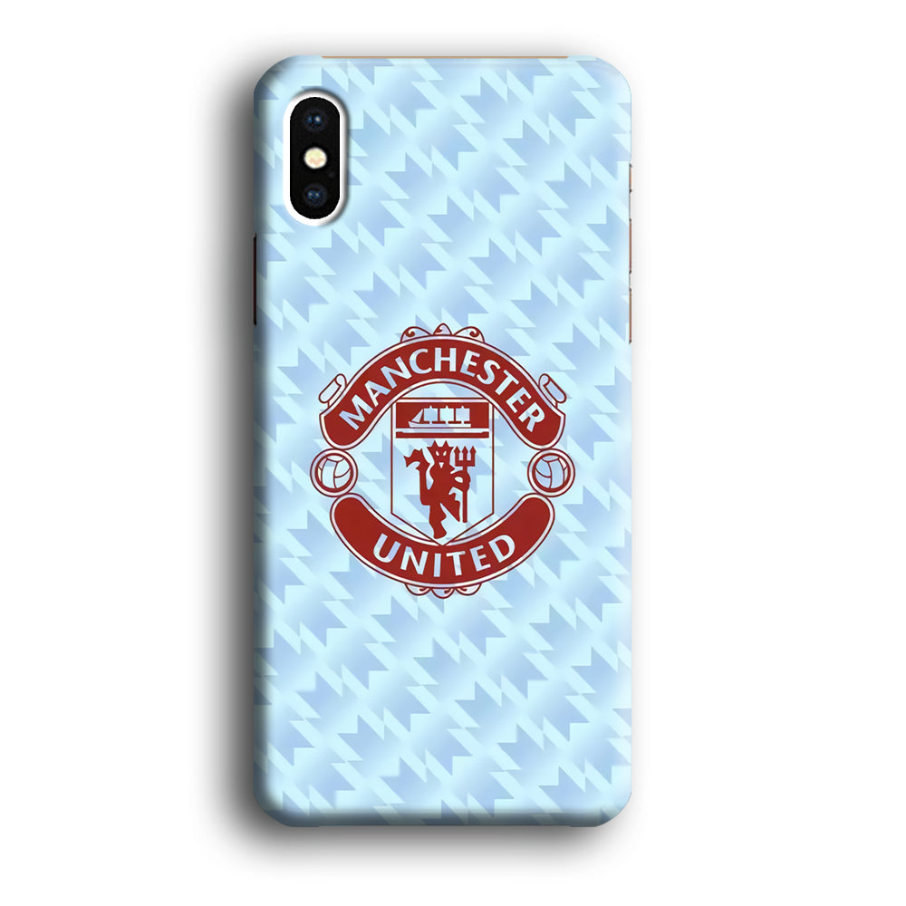 EPL Manchester United Pattern of Jersey iPhone XS Case