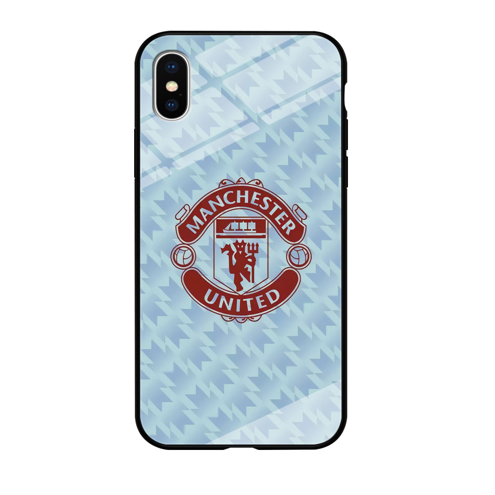 EPL Manchester United Pattern of Jersey iPhone XS Case