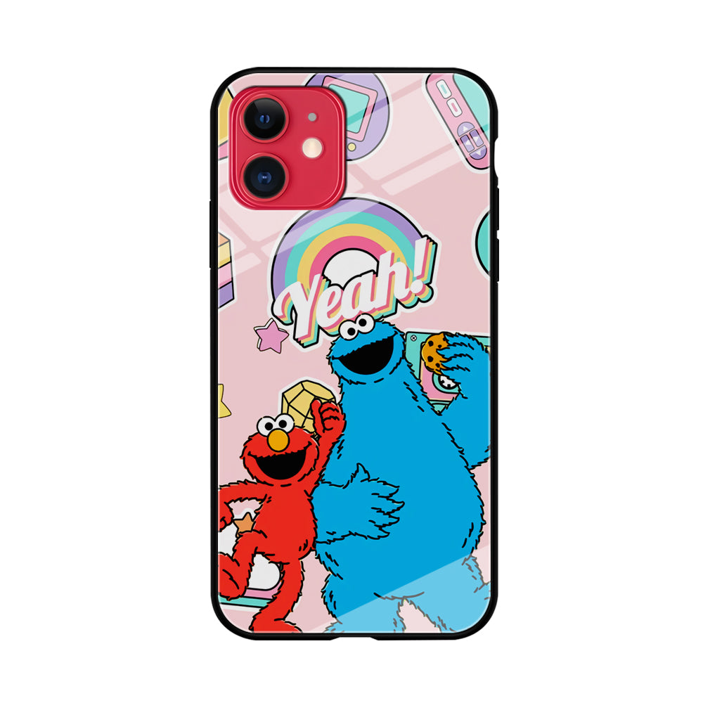 Elmo And Cookie Vintage Style iPhone 11 Case