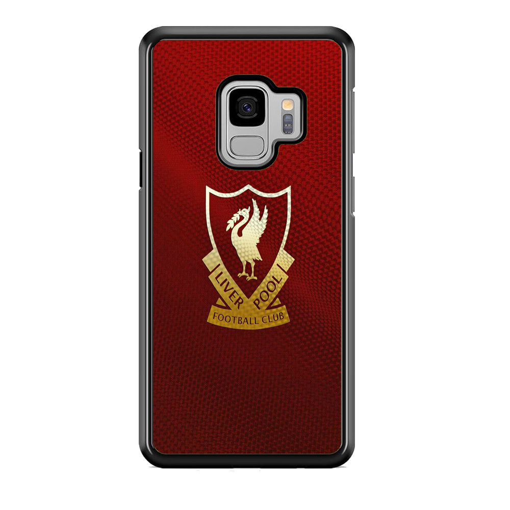 FC Liverpool Red Carbon Logo Samsung Galaxy S9 Case