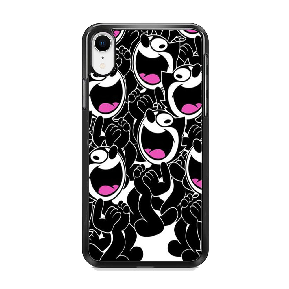 Felix The Cat Doodle iPhone XR Case