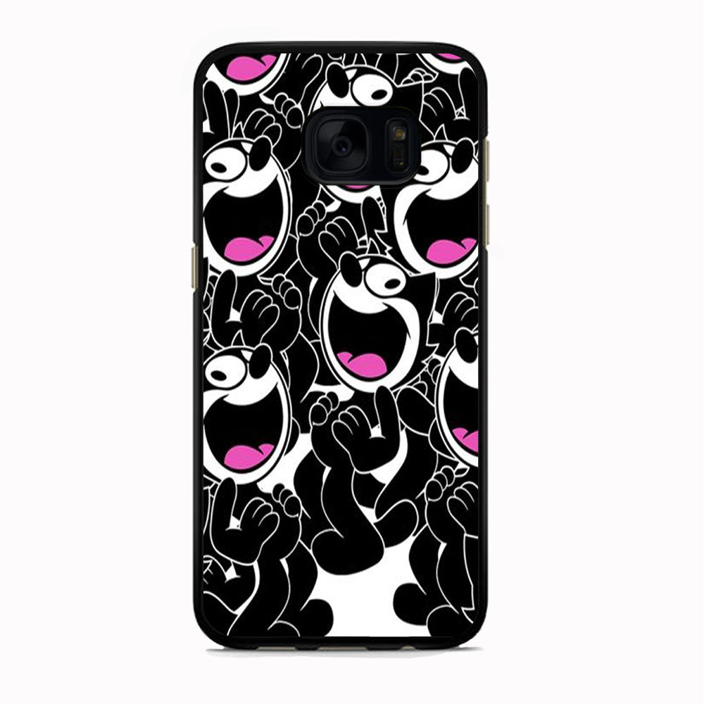Felix The Cat Doodle Samsung Galaxy S7 Case