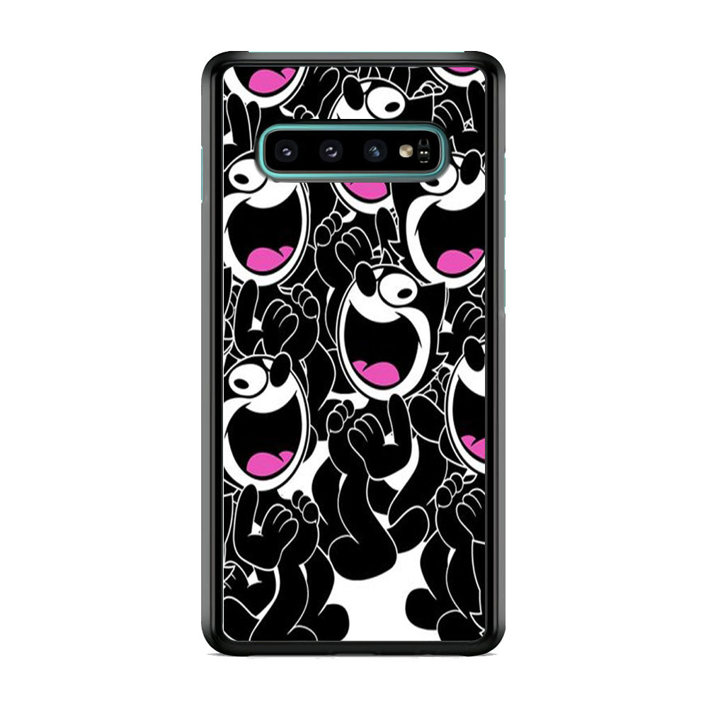 Felix The Cat Doodle Samsung Galaxy S10 Case