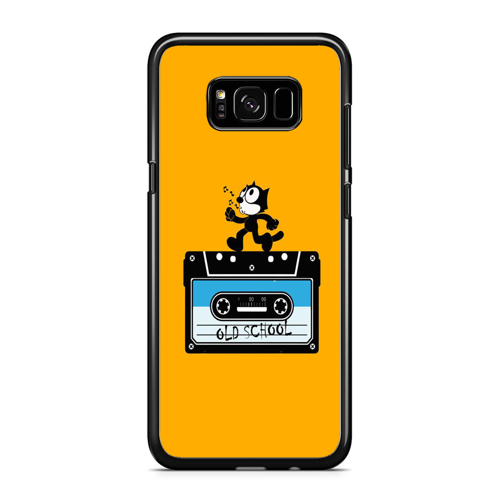 Felix The Cat Tape Cassette Samsung Galaxy S8 Case